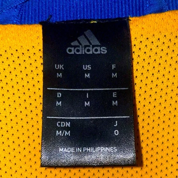 NBA Golden State Warriors 4X Champion Jacket Adifas Size Med. Perfect Condition - Picture 8 of 9